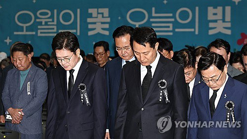 정원오, 5&middot;18 기념식서 오세훈 정조준&hellip; 
