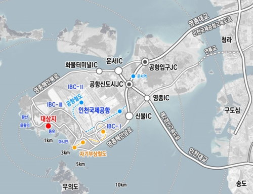 인천공항 배후 59만㎡ 용유지구 확정... 친환경 관광 복합도시로 탈바꿈