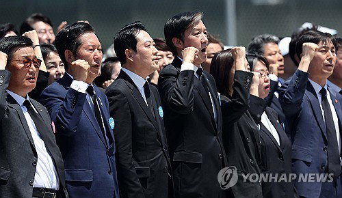 5&middot;18 광장 집결한 여야, &lsquo;내란 청산&rsquo;과 &lsquo;반헌법 악법&rsquo; 두고 극한 대립