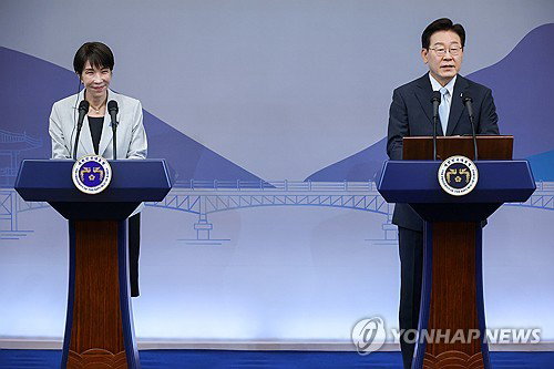 안동서 마주한 한일 정상, 