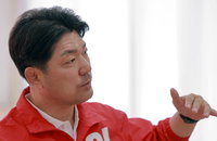 이용 "이광재는 추미애 시즌2일 뿐, 5호선 급행 도입으로 하남 보수 재건 완수할 것"