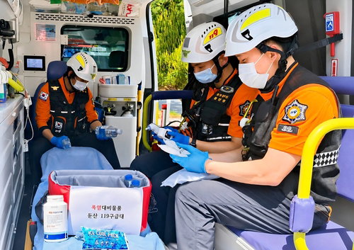대전소방, 9월까지 폭염 대응 총력 체계 가동... 온열질환자 절반 이상 '중장년층' 집중 관리