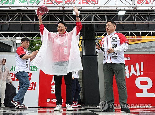 '부동산 실정 심판' 깃발 든 오세훈, 강북 삼양동서 312시간 대장정 돌입